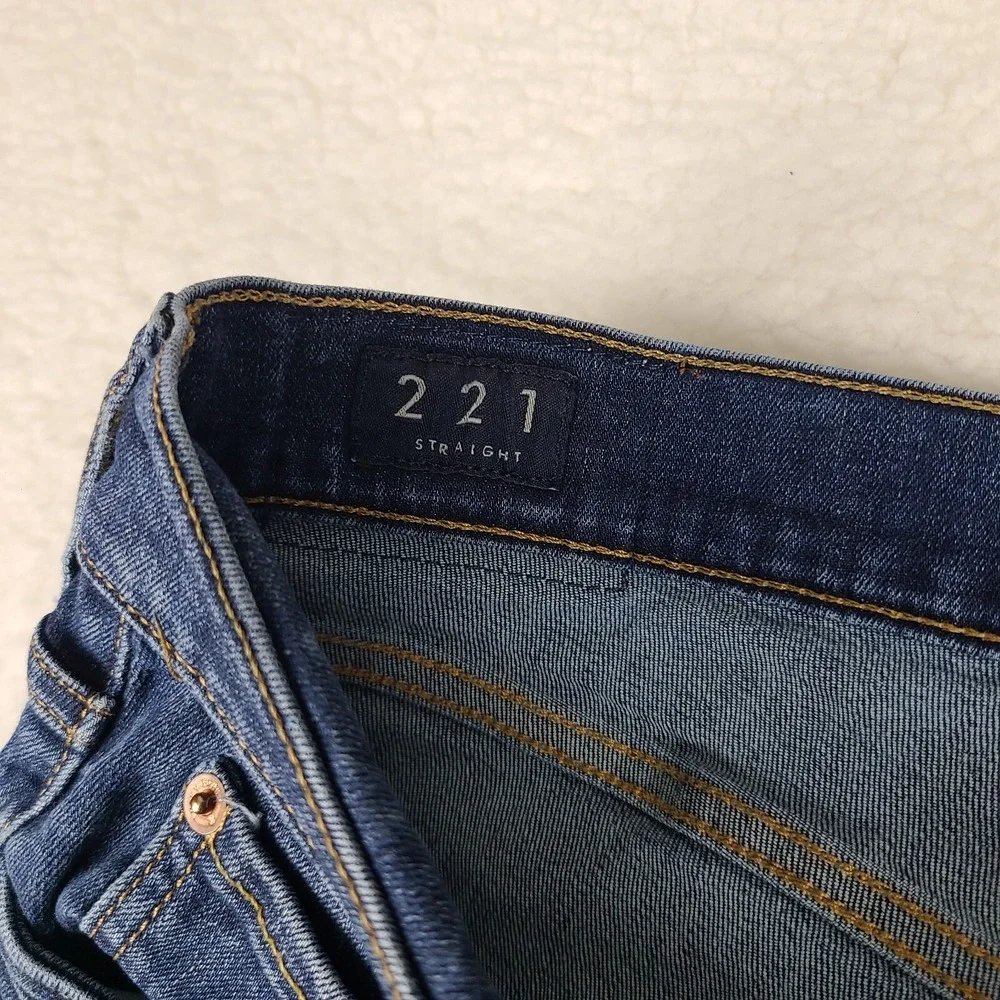 Lucky Brand Jeans‎ Mens 40x30 Blue 221 Straight Leg Dark Wash